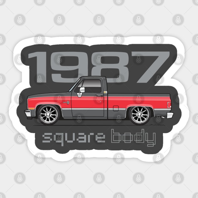 1987 square body Sticker by JRCustoms44